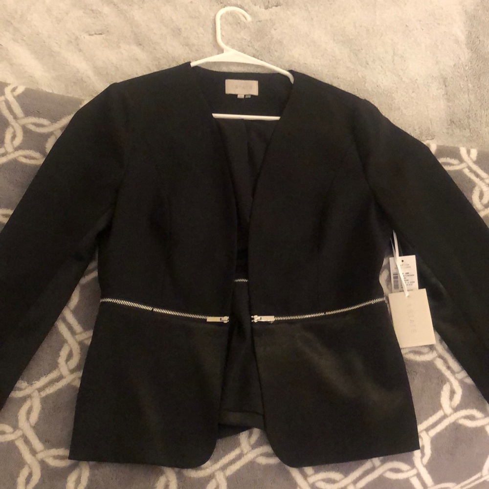 Matte & Satin Blazer